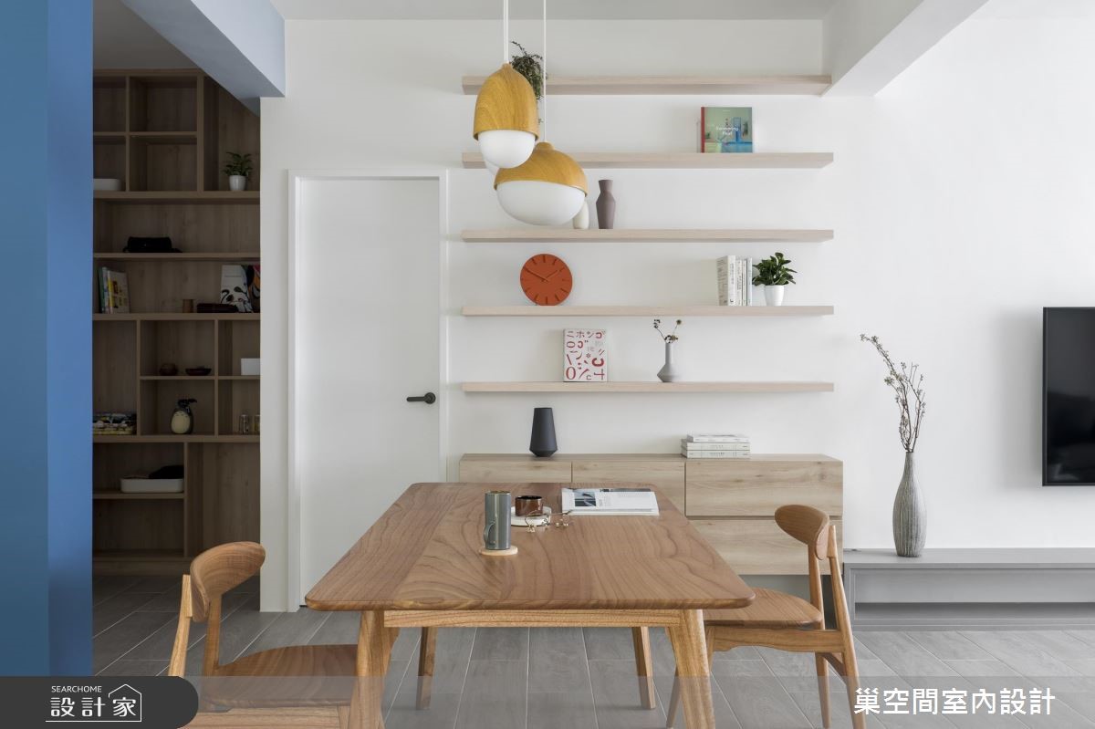32坪老屋(16~30年)＿北歐風餐廳案例圖片＿巢空間室內設計＿巢空間_01之12