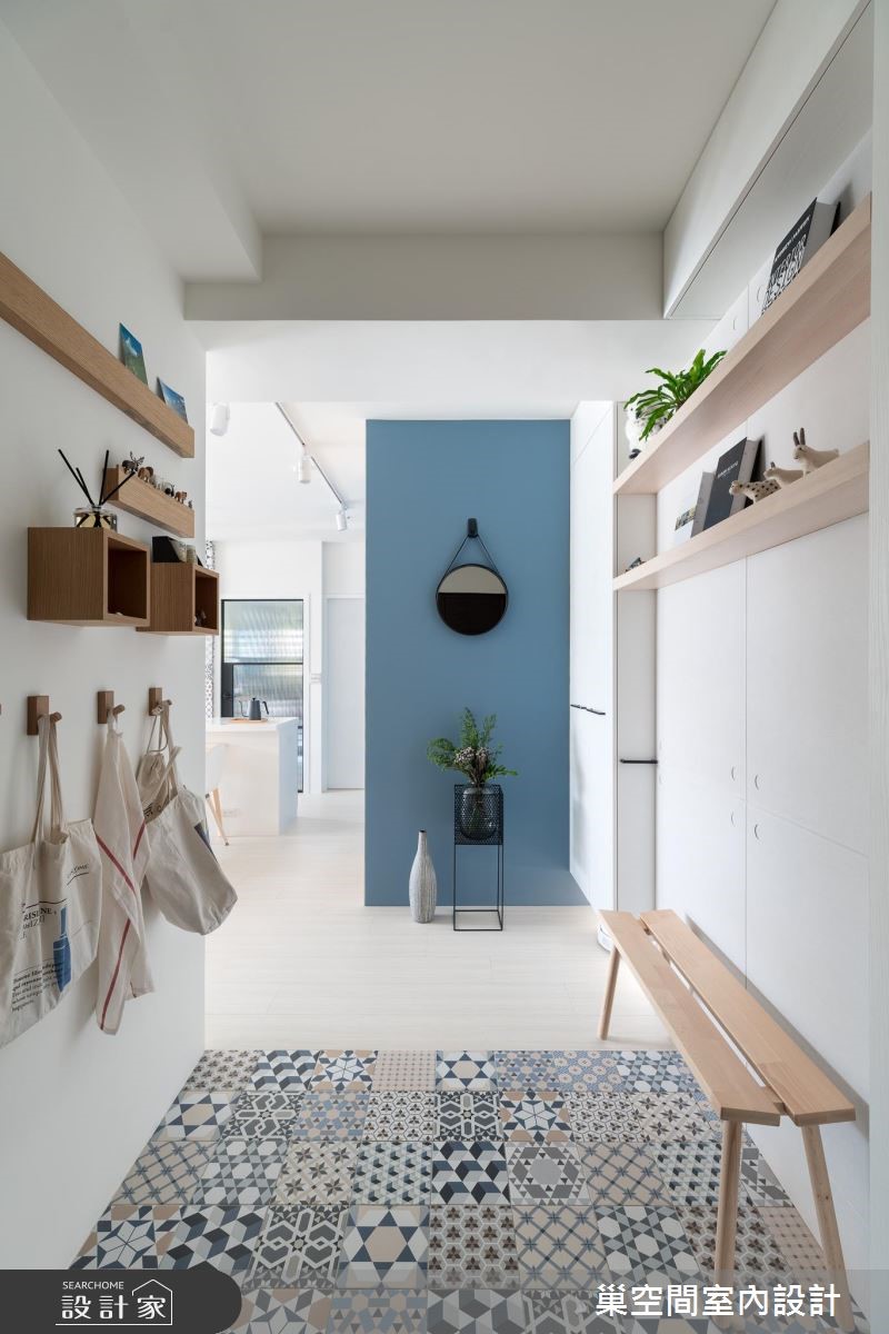 26坪新成屋(5年以下)＿北歐風玄關案例圖片＿巢空間室內設計＿巢空間_02之1