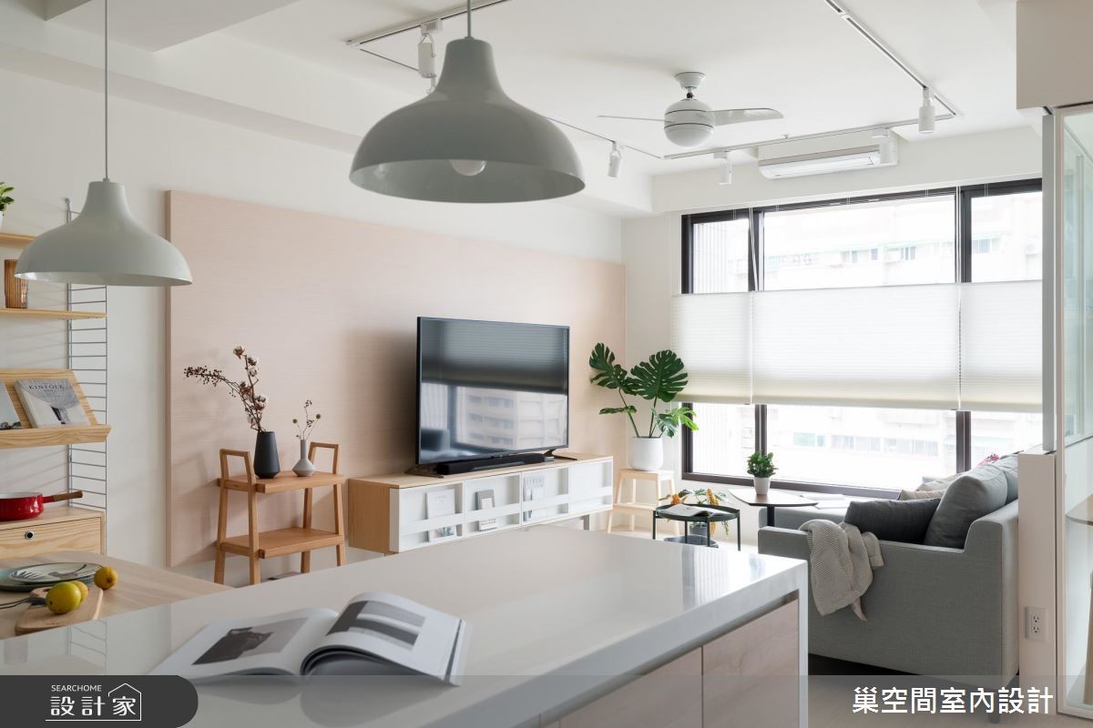 26坪新成屋(5年以下)＿北歐風吧檯案例圖片＿巢空間室內設計＿巢空間_02之4