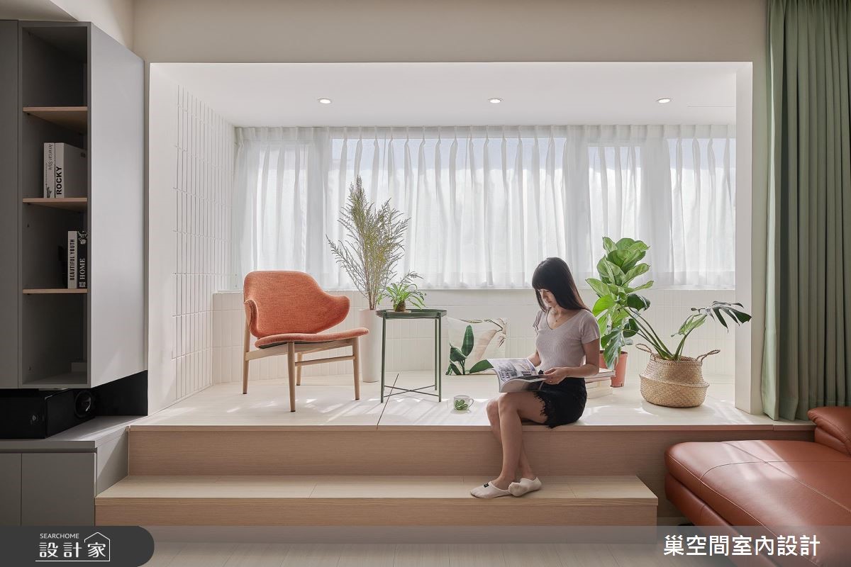 32坪老屋(16~30年)＿北歐風書房案例圖片＿巢空間室內設計＿巢空間_03之5