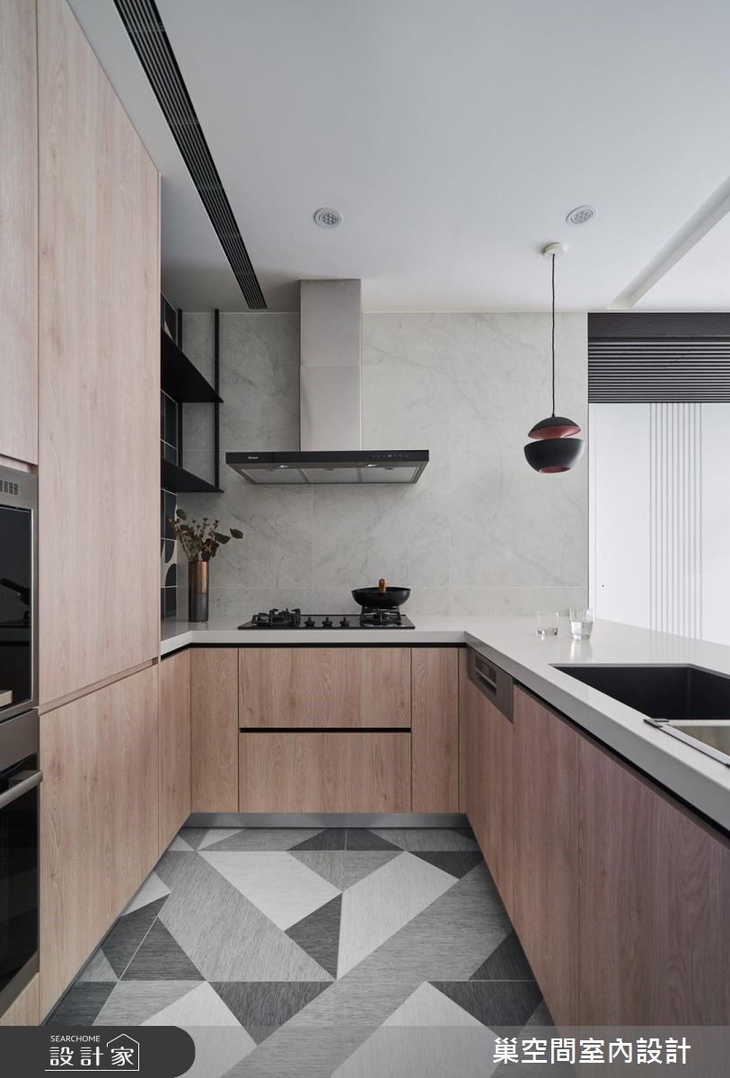 35坪新成屋(5年以下)＿現代風吧檯案例圖片＿巢空間室內設計＿巢空間_04之24