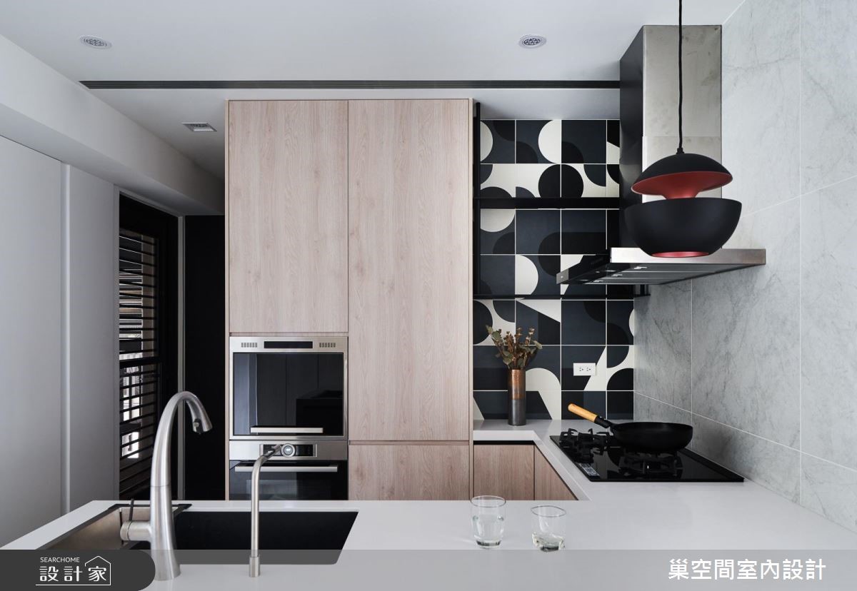 35坪新成屋(5年以下)＿現代風吧檯案例圖片＿巢空間室內設計＿巢空間_04之23