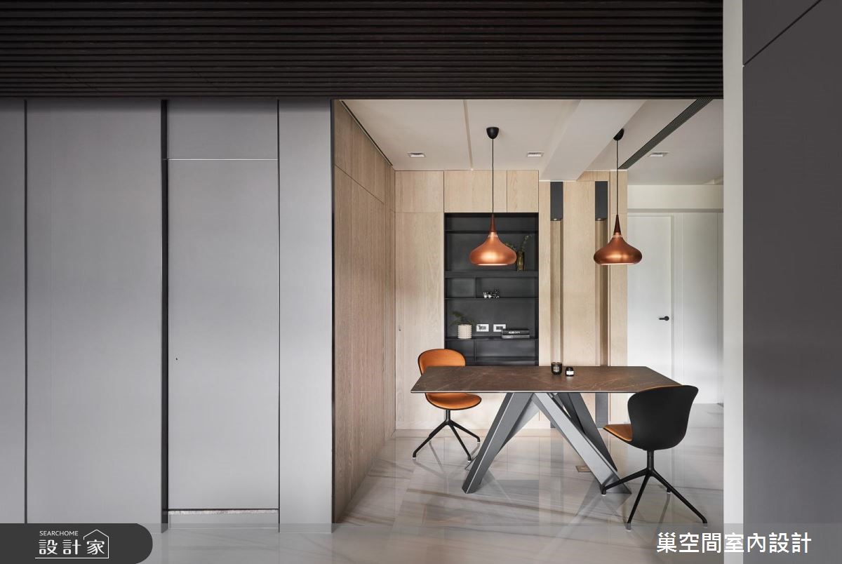 35坪新成屋(5年以下)＿現代風餐廳案例圖片＿巢空間室內設計＿巢空間_04之20