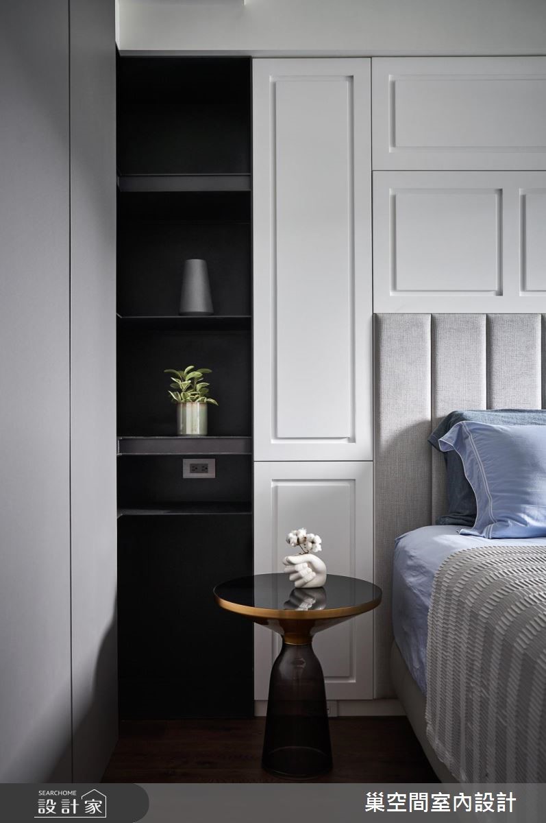 35坪新成屋(5年以下)＿現代風臥室案例圖片＿巢空間室內設計＿巢空間_04之31