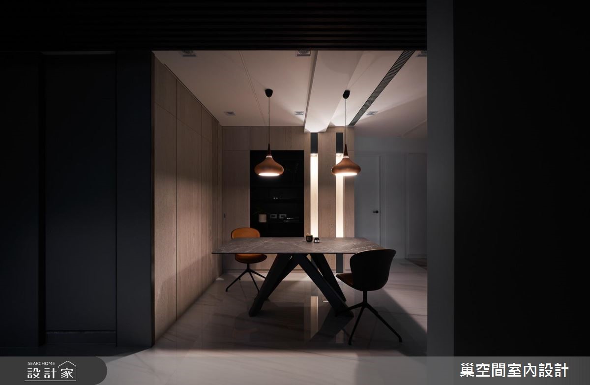 35坪新成屋(5年以下)＿現代風餐廳案例圖片＿巢空間室內設計＿巢空間_04之21