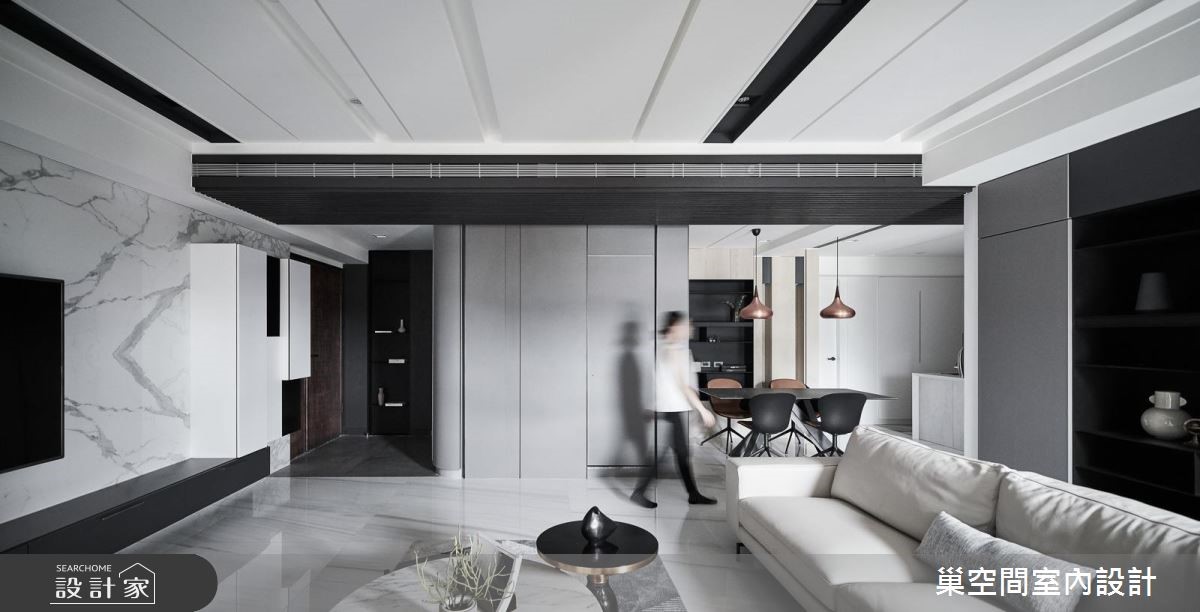 35坪新成屋(5年以下)＿現代風客廳案例圖片＿巢空間室內設計＿巢空間_04之7
