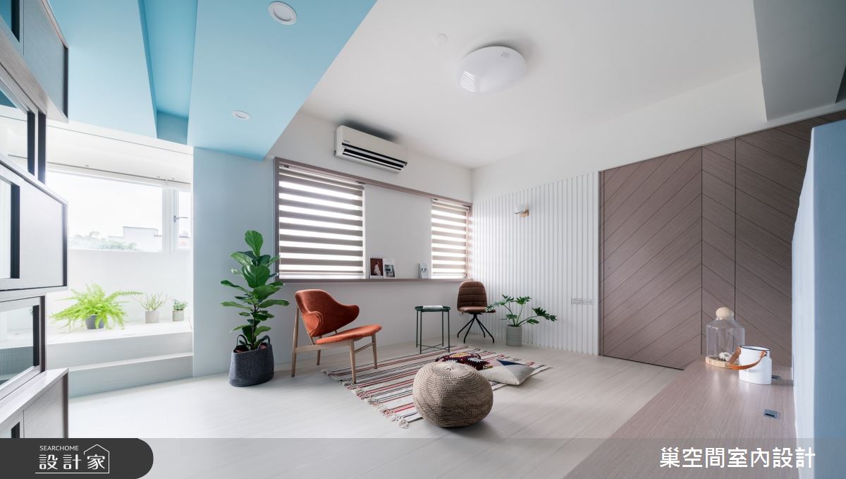 25坪老屋(16~30年)＿北歐風客廳案例圖片＿巢空間室內設計＿巢空間_05之4