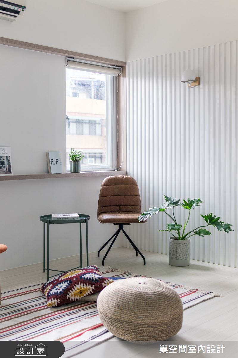 25坪老屋(16~30年)＿北歐風客廳案例圖片＿巢空間室內設計＿巢空間_05之9