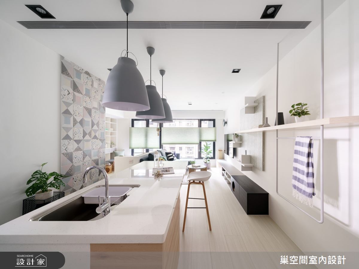 15坪新成屋(5年以下)＿北歐風吧檯案例圖片＿巢空間室內設計＿巢空間_06之5