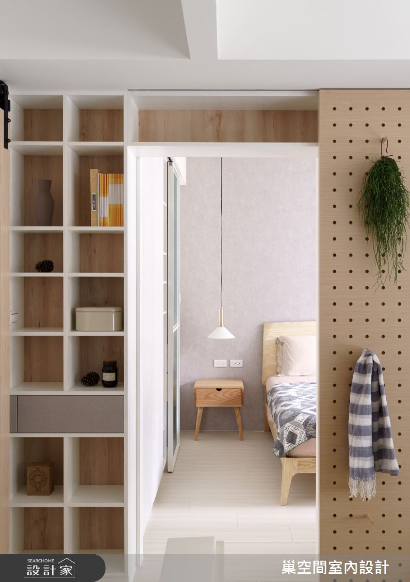 15坪新成屋(5年以下)＿北歐風臥室案例圖片＿巢空間室內設計＿巢空間_06之21