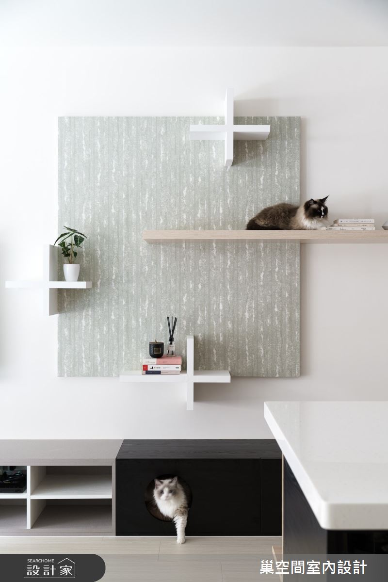 15坪新成屋(5年以下)＿北歐風客廳案例圖片＿巢空間室內設計＿巢空間_06之7
