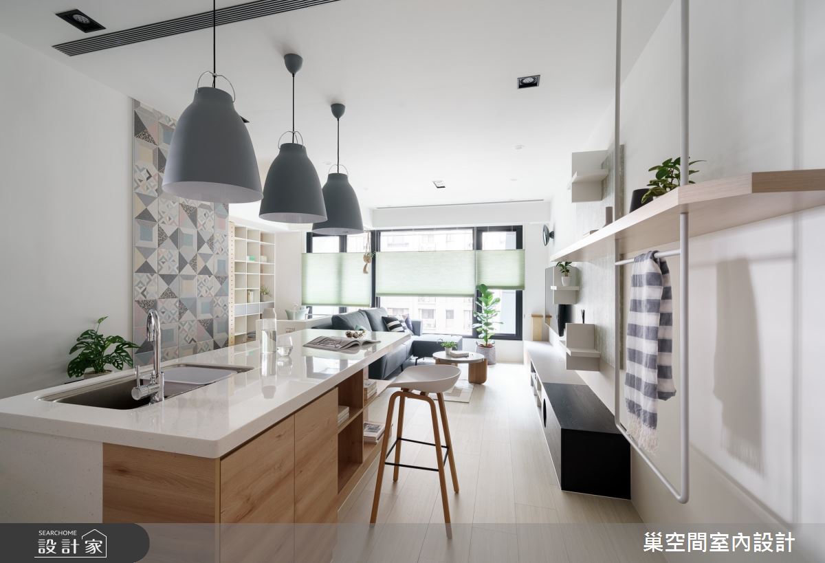 15坪新成屋(5年以下)＿北歐風吧檯案例圖片＿巢空間室內設計＿巢空間_06之6