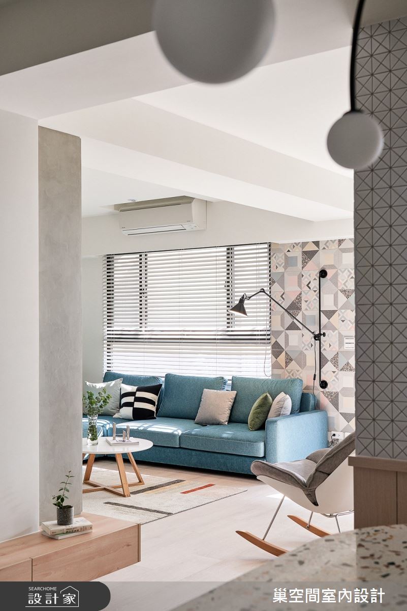 40坪新成屋(5年以下)＿北歐風吧檯案例圖片＿巢空間室內設計＿巢空間_07之14