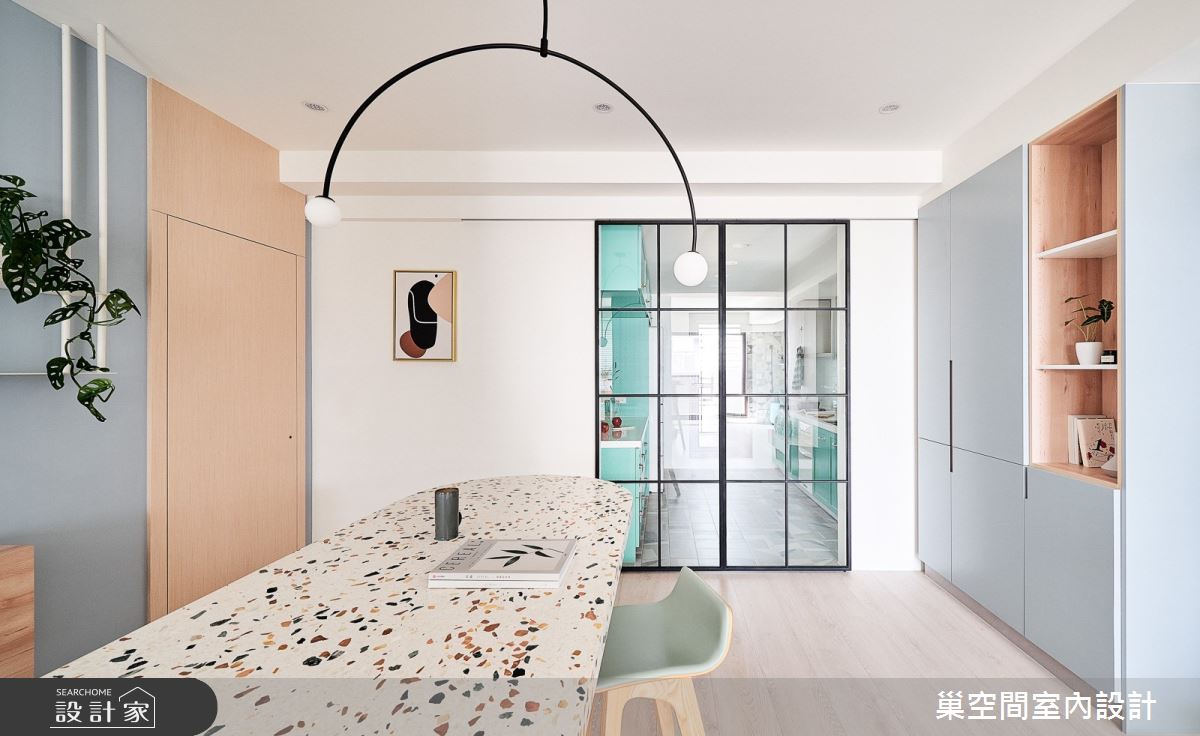 40坪新成屋(5年以下)＿北歐風吧檯案例圖片＿巢空間室內設計＿巢空間_07之19