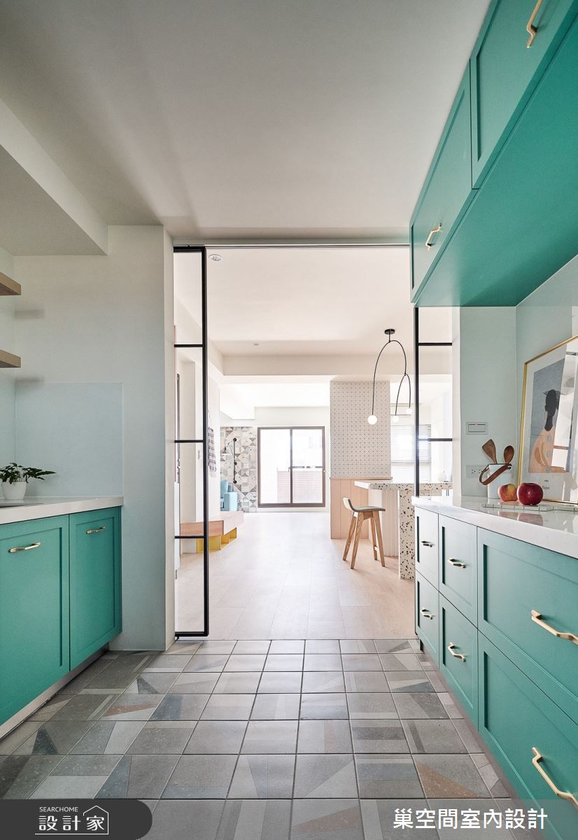40坪新成屋(5年以下)＿北歐風廚房案例圖片＿巢空間室內設計＿巢空間_07之22