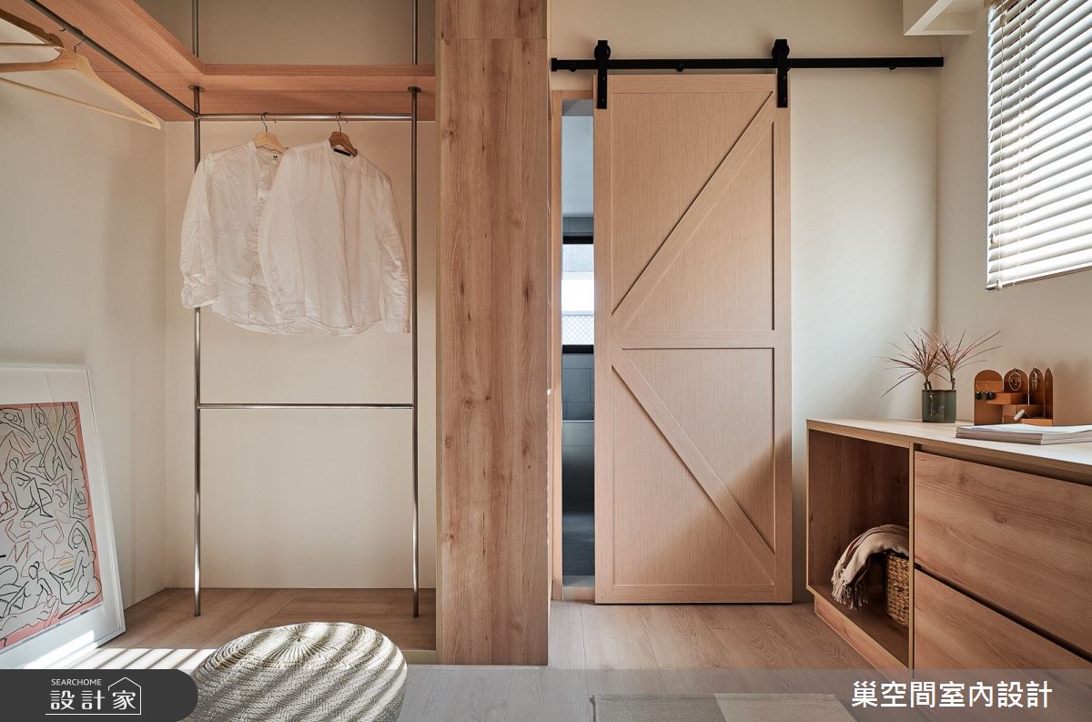 40坪新成屋(5年以下)＿北歐風臥室案例圖片＿巢空間室內設計＿巢空間_07之25