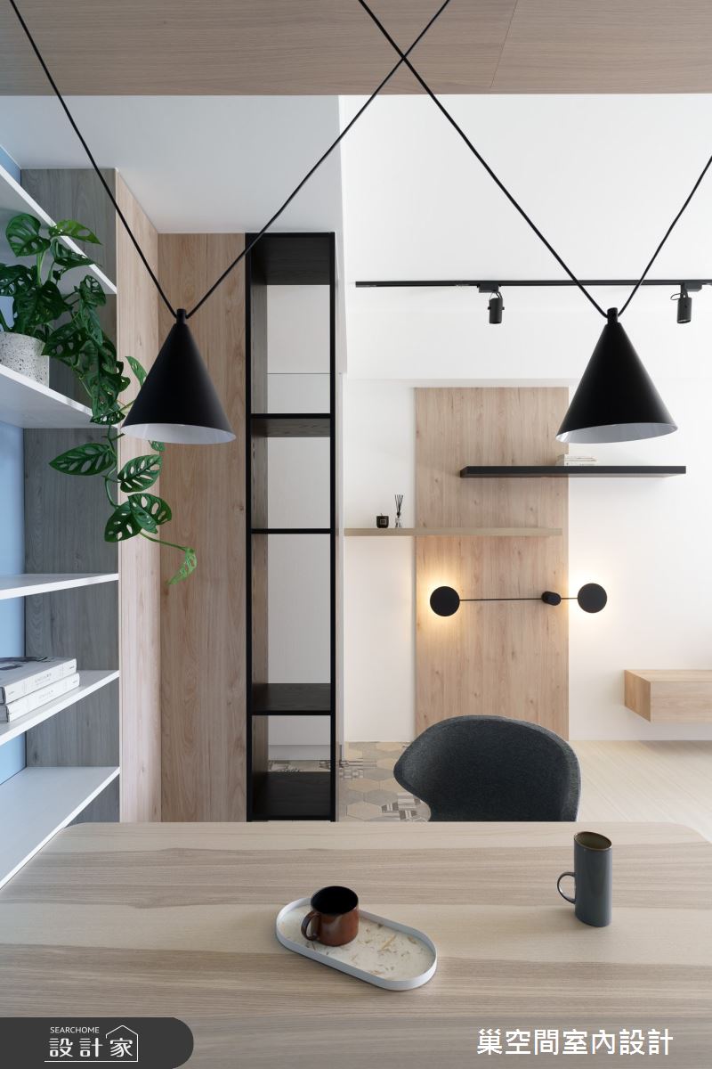 28坪新成屋(5年以下)＿北歐風餐廳案例圖片＿巢空間室內設計＿巢空間_08之7