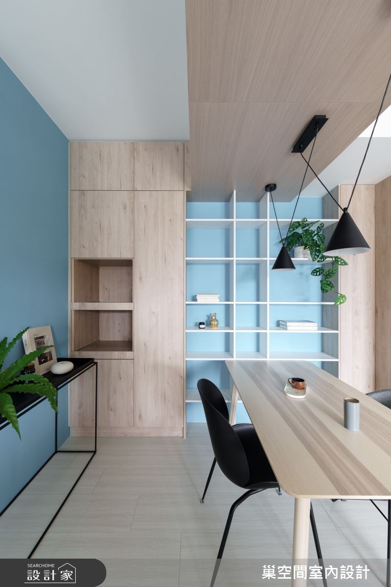 28坪新成屋(5年以下)＿北歐風餐廳案例圖片＿巢空間室內設計＿巢空間_08之3