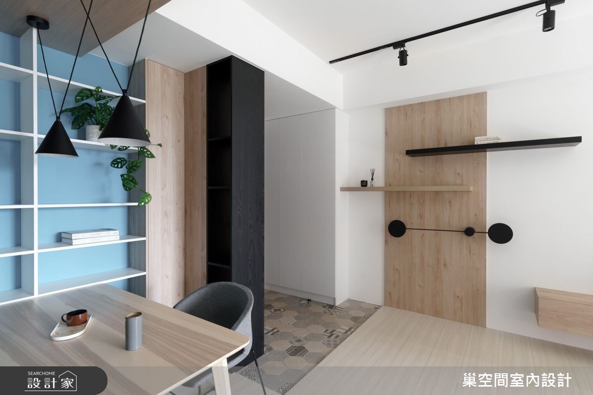 28坪新成屋(5年以下)＿北歐風餐廳案例圖片＿巢空間室內設計＿巢空間_08之5