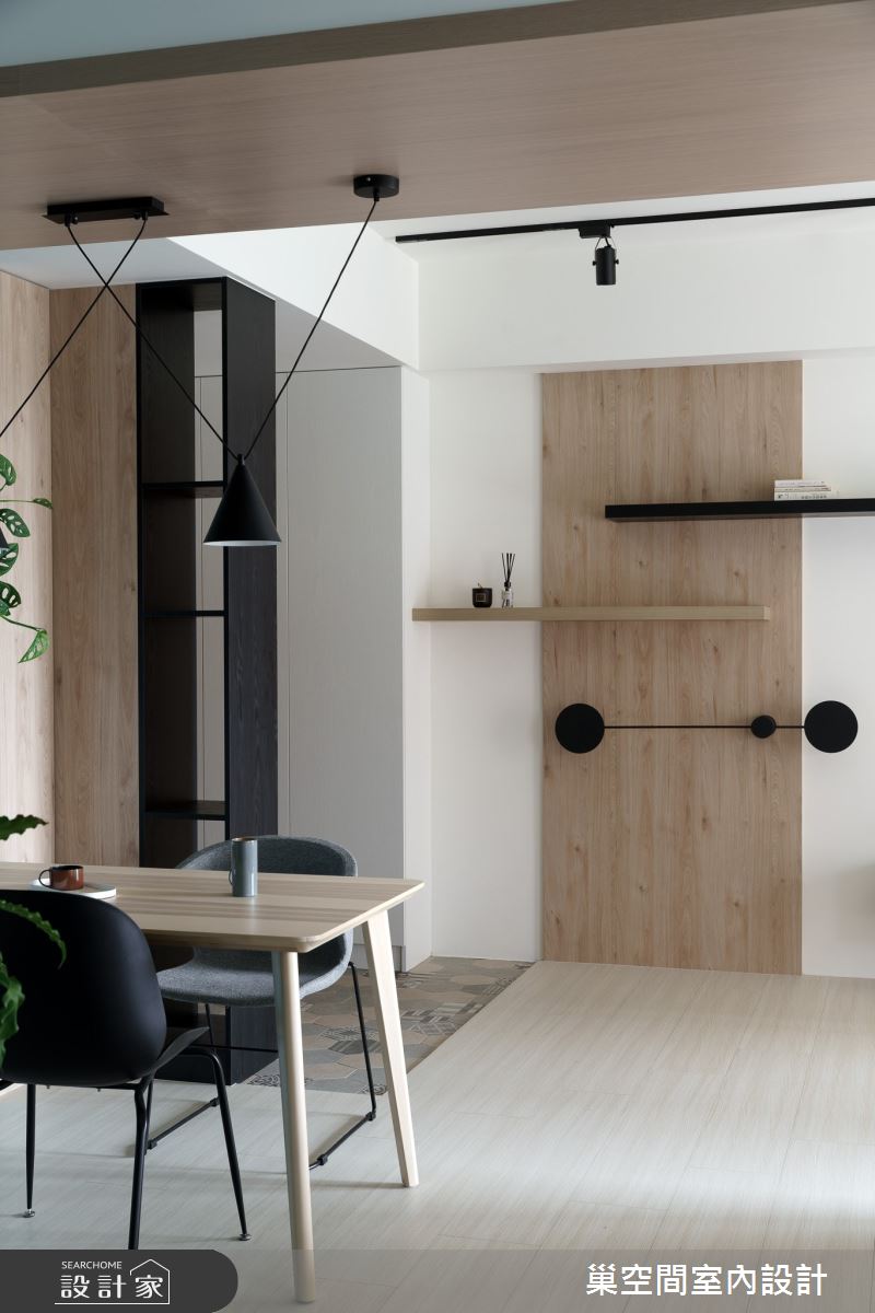28坪新成屋(5年以下)＿北歐風餐廳案例圖片＿巢空間室內設計＿巢空間_08之6
