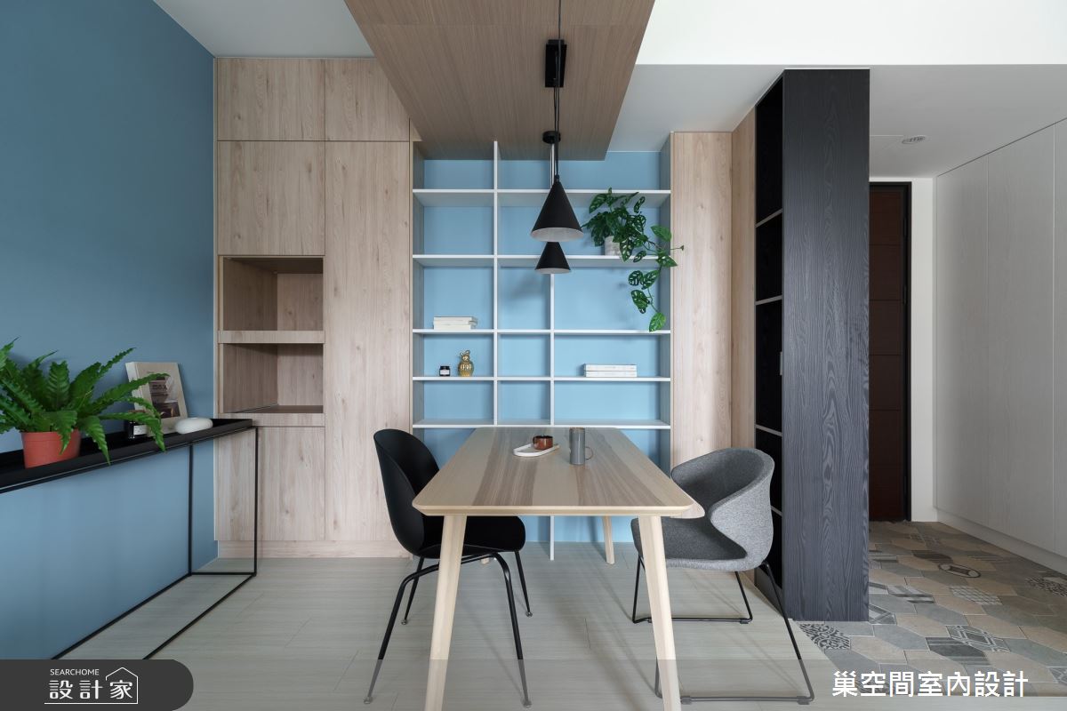 28坪新成屋(5年以下)＿北歐風餐廳案例圖片＿巢空間室內設計＿巢空間_08之2