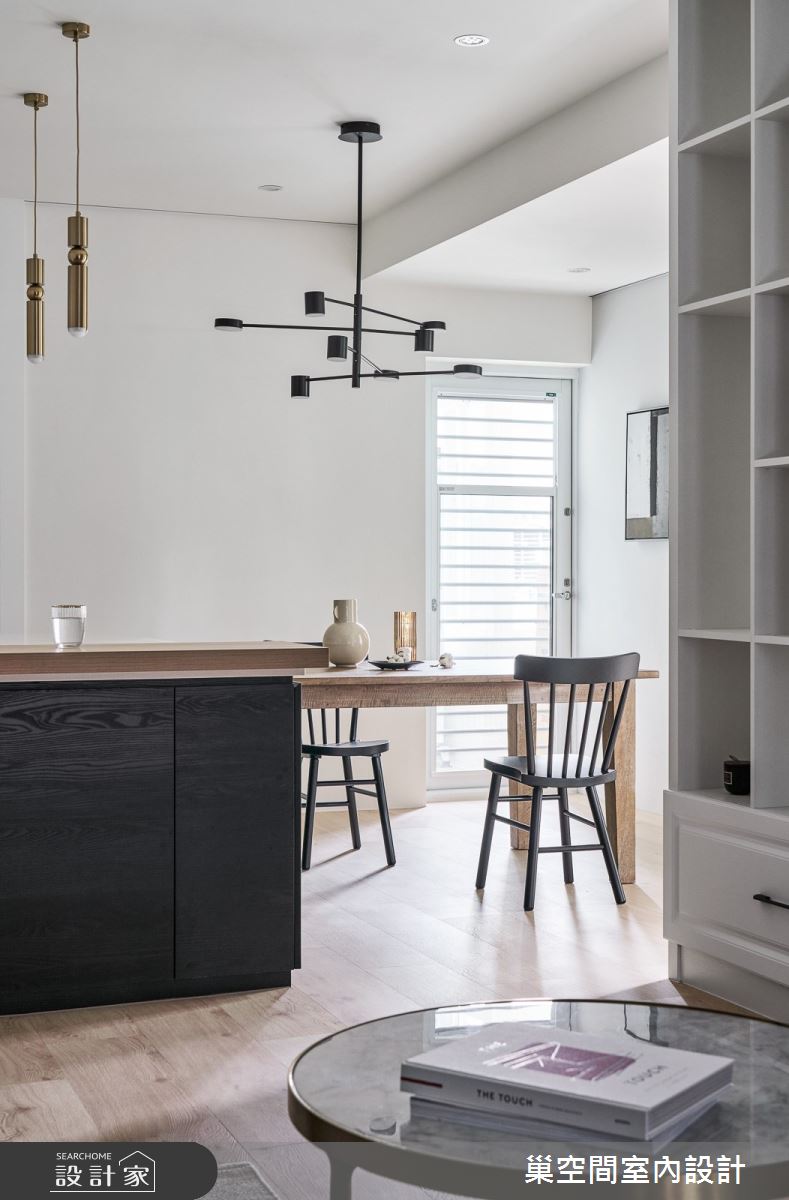 28坪老屋(16~30年)＿美式風吧檯案例圖片＿巢空間室內設計＿巢空間_09之9