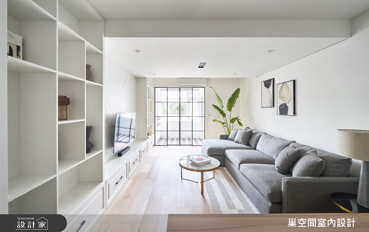 28坪老屋(16~30年)＿美式風客廳案例圖片＿巢空間室內設計＿巢空間_09之20