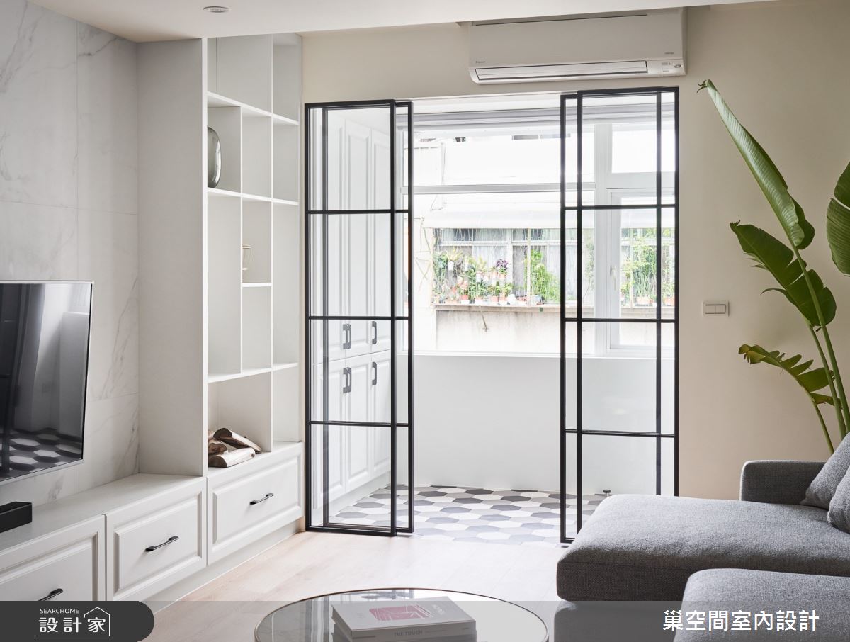 28坪老屋(16~30年)＿美式風客廳案例圖片＿巢空間室內設計＿巢空間_09之23