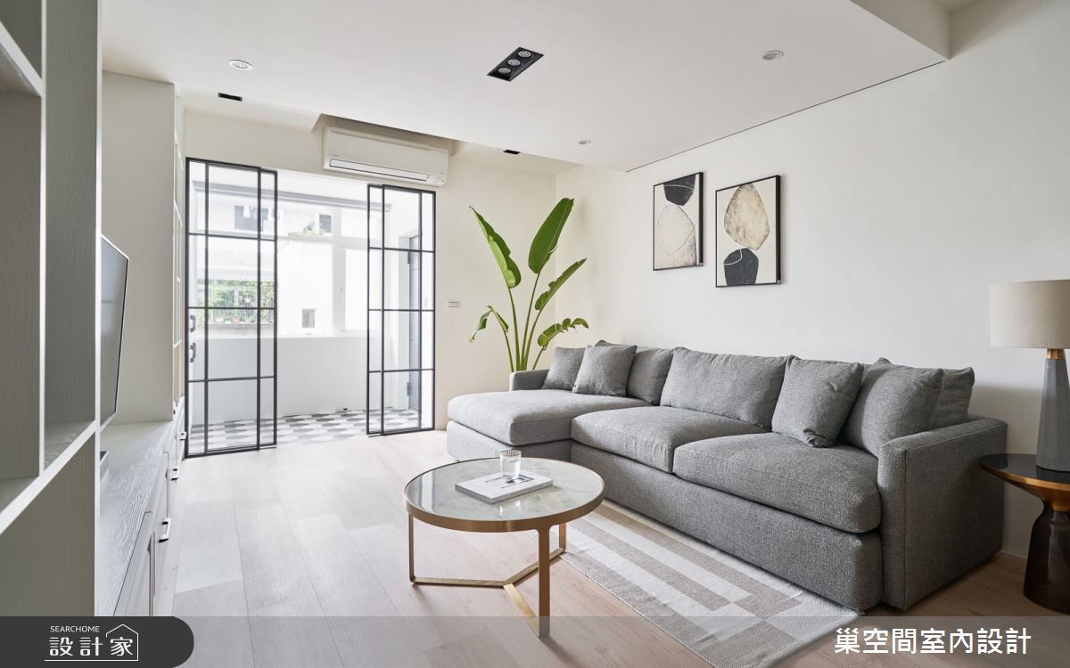 28坪老屋(16~30年)＿美式風客廳案例圖片＿巢空間室內設計＿巢空間_09之24