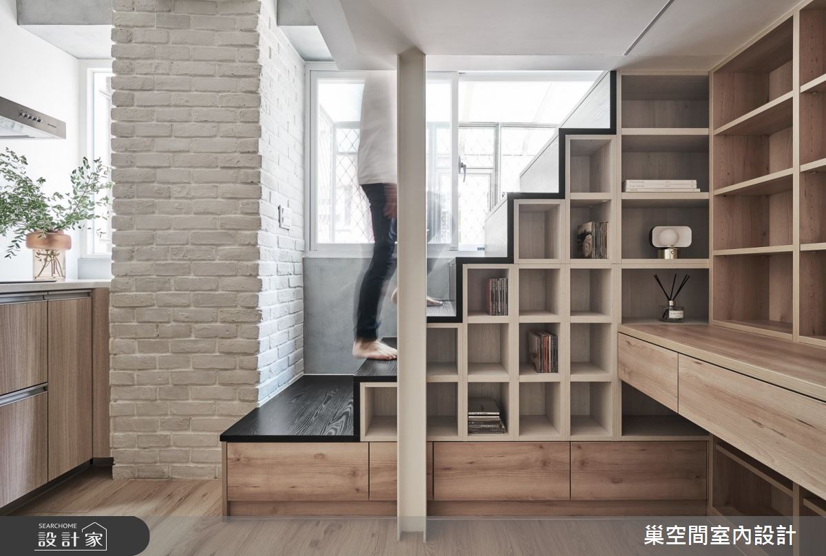 7坪老屋(16~30年)＿北歐風書房案例圖片＿巢空間室內設計＿巢空間_10之19