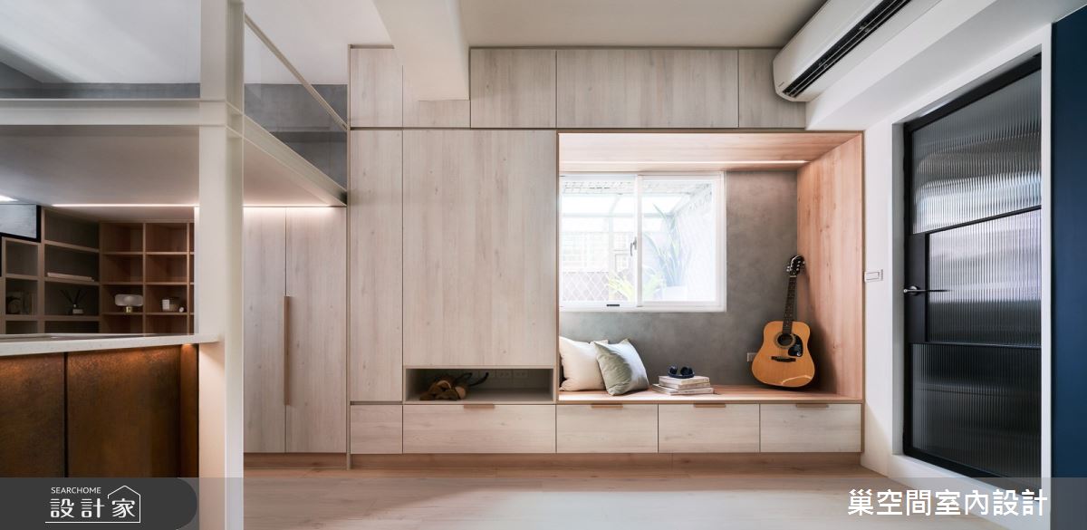 7坪老屋(16~30年)＿北歐風臥榻多功能室案例圖片＿巢空間室內設計＿巢空間_10之3