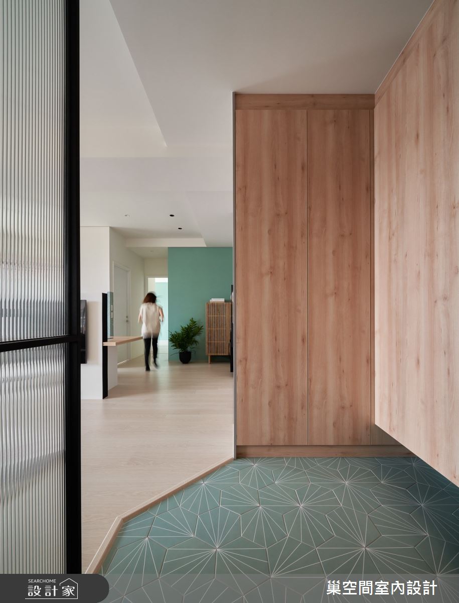 36坪新成屋(5年以下)＿北歐風玄關案例圖片＿巢空間室內設計＿巢空間_11之1