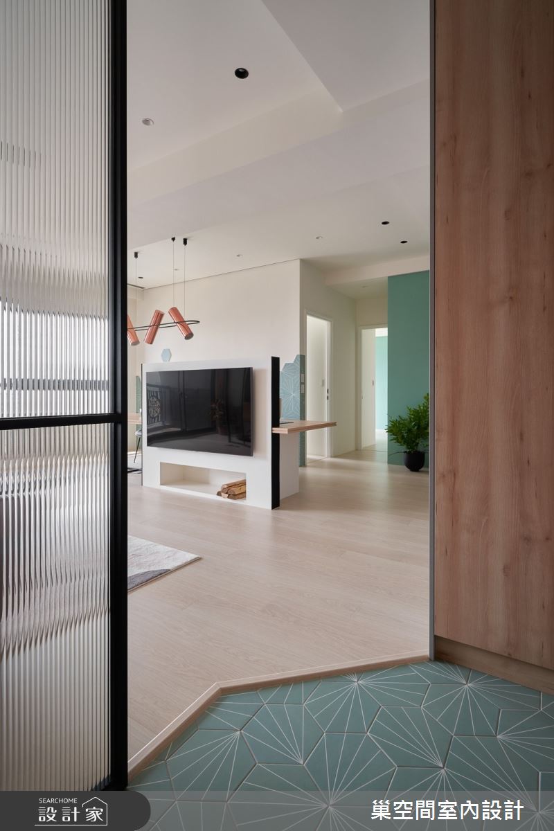 36坪新成屋(5年以下)＿北歐風玄關案例圖片＿巢空間室內設計＿巢空間_11之2