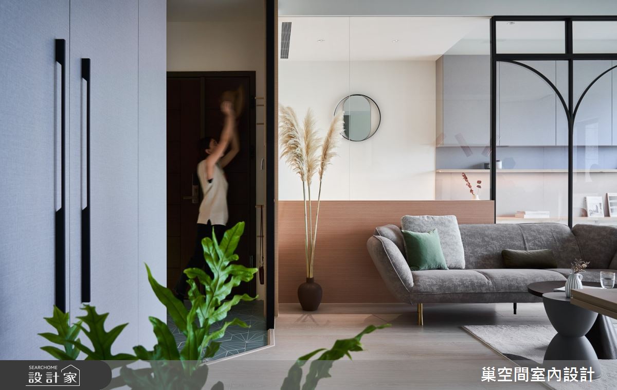 36坪新成屋(5年以下)＿北歐風客廳案例圖片＿巢空間室內設計＿巢空間_11之6