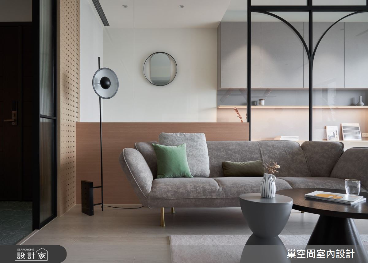 36坪新成屋(5年以下)＿北歐風客廳案例圖片＿巢空間室內設計＿巢空間_11之7