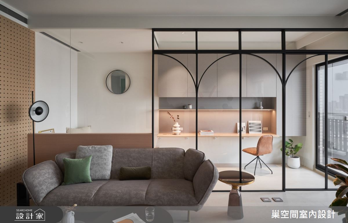 36坪新成屋(5年以下)＿北歐風客廳案例圖片＿巢空間室內設計＿巢空間_11之10