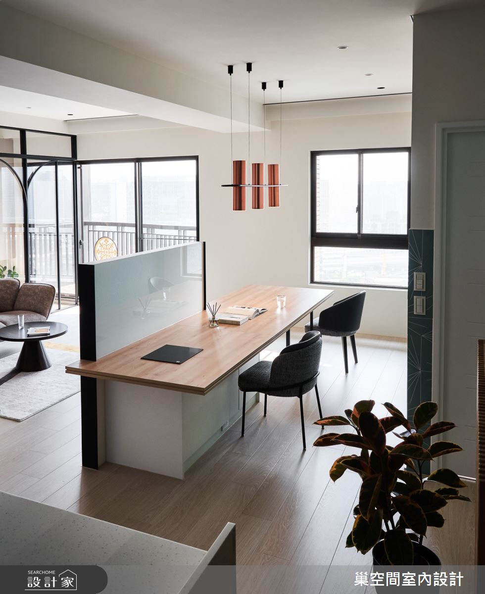 36坪新成屋(5年以下)＿北歐風餐廳案例圖片＿巢空間室內設計＿巢空間_11之20