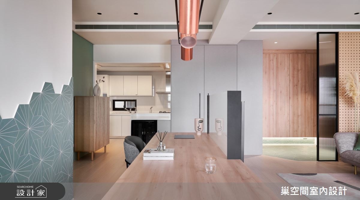 36坪新成屋(5年以下)＿北歐風餐廳案例圖片＿巢空間室內設計＿巢空間_11之21