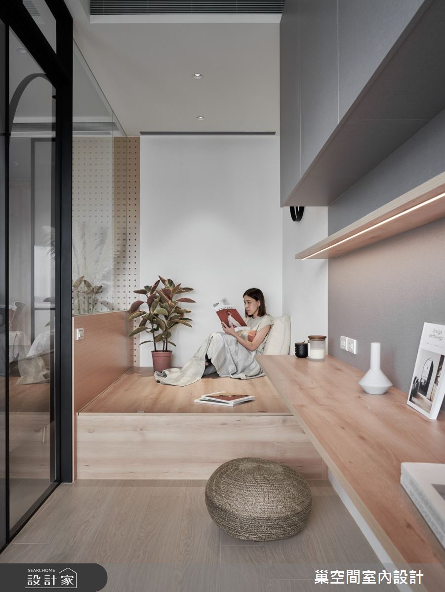 36坪新成屋(5年以下)＿北歐風多功能室案例圖片＿巢空間室內設計＿巢空間_11之23