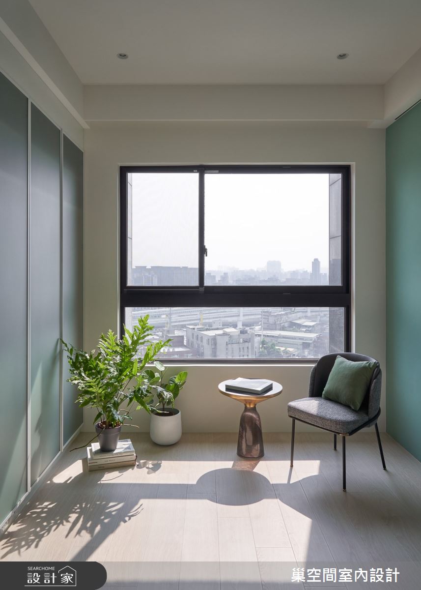 36坪新成屋(5年以下)＿北歐風書房案例圖片＿巢空間室內設計＿巢空間_11之28