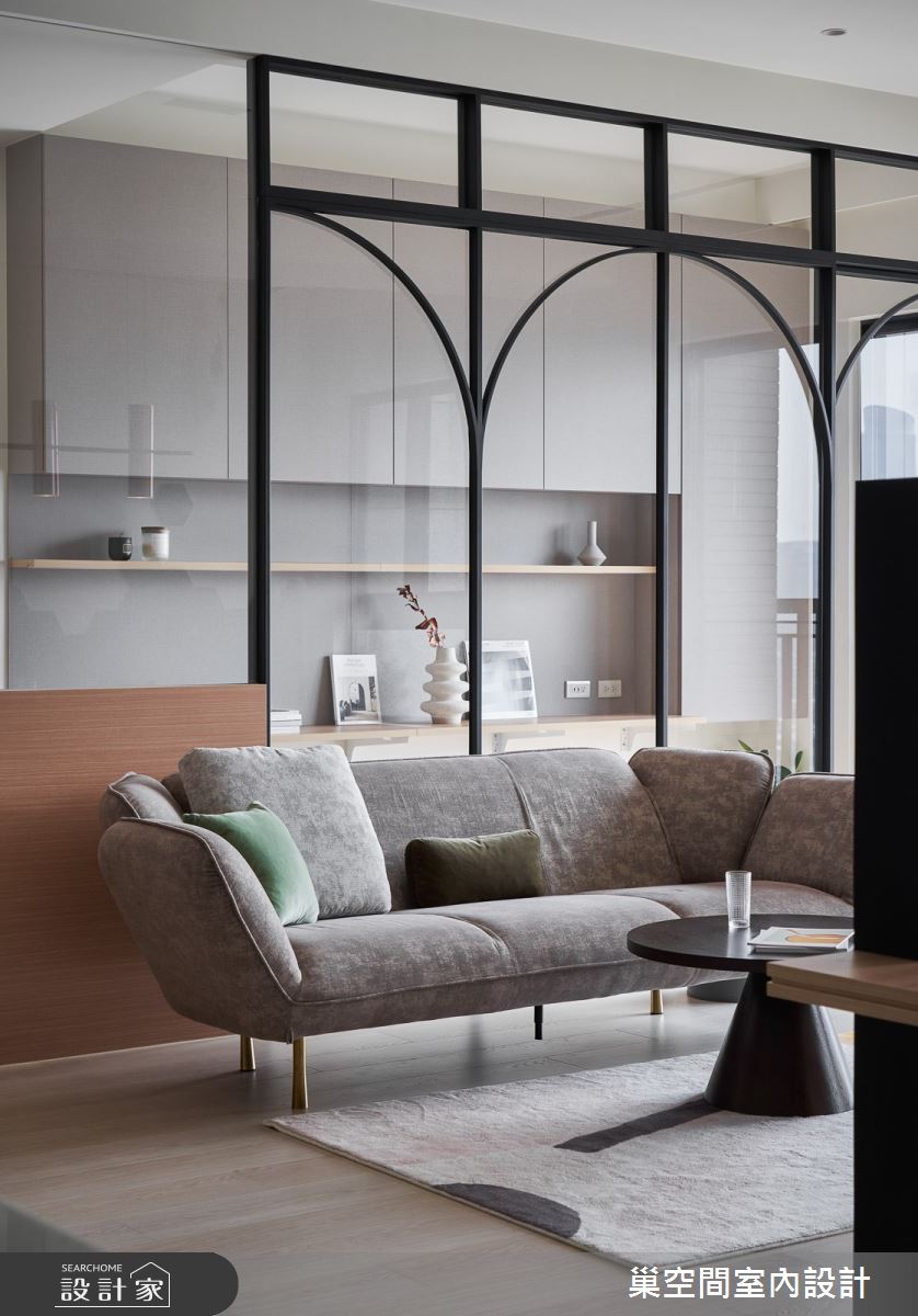 36坪新成屋(5年以下)＿北歐風客廳案例圖片＿巢空間室內設計＿巢空間_11之31