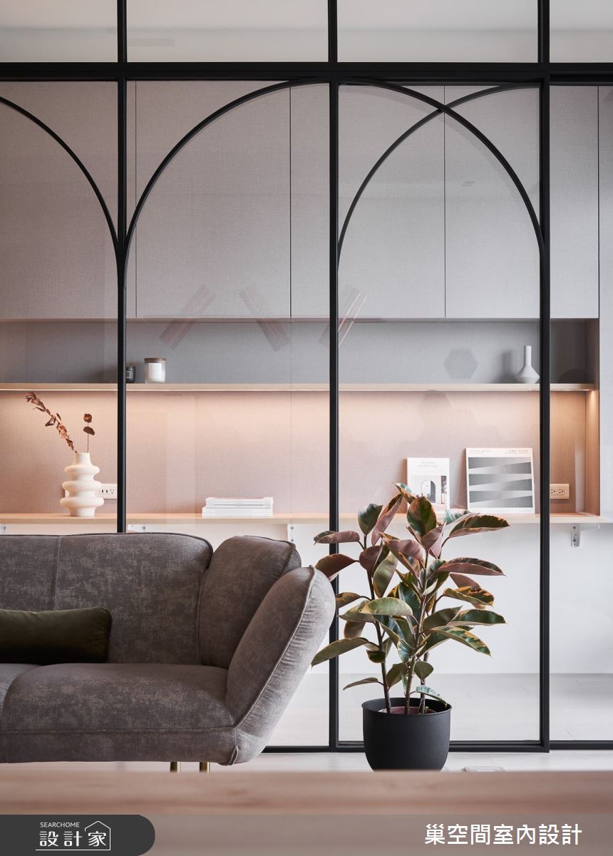 36坪新成屋(5年以下)＿北歐風客廳案例圖片＿巢空間室內設計＿巢空間_11之33