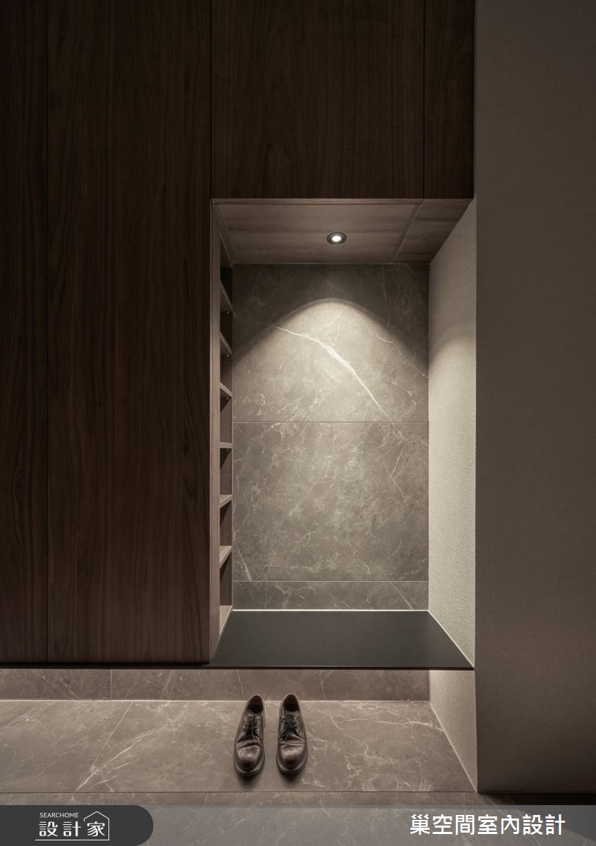 55坪新成屋(5年以下)＿現代風玄關案例圖片＿巢空間室內設計＿巢空間_12之1