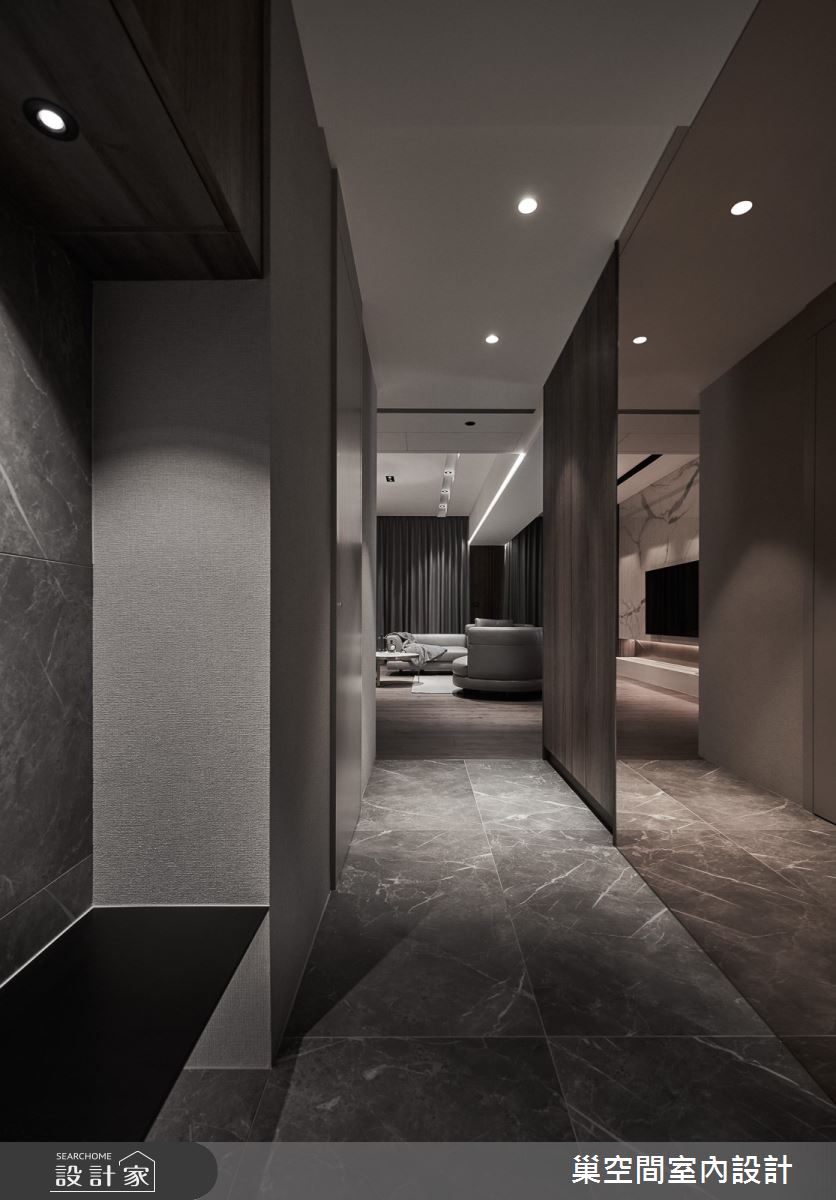 55坪新成屋(5年以下)＿現代風玄關案例圖片＿巢空間室內設計＿巢空間_12之3