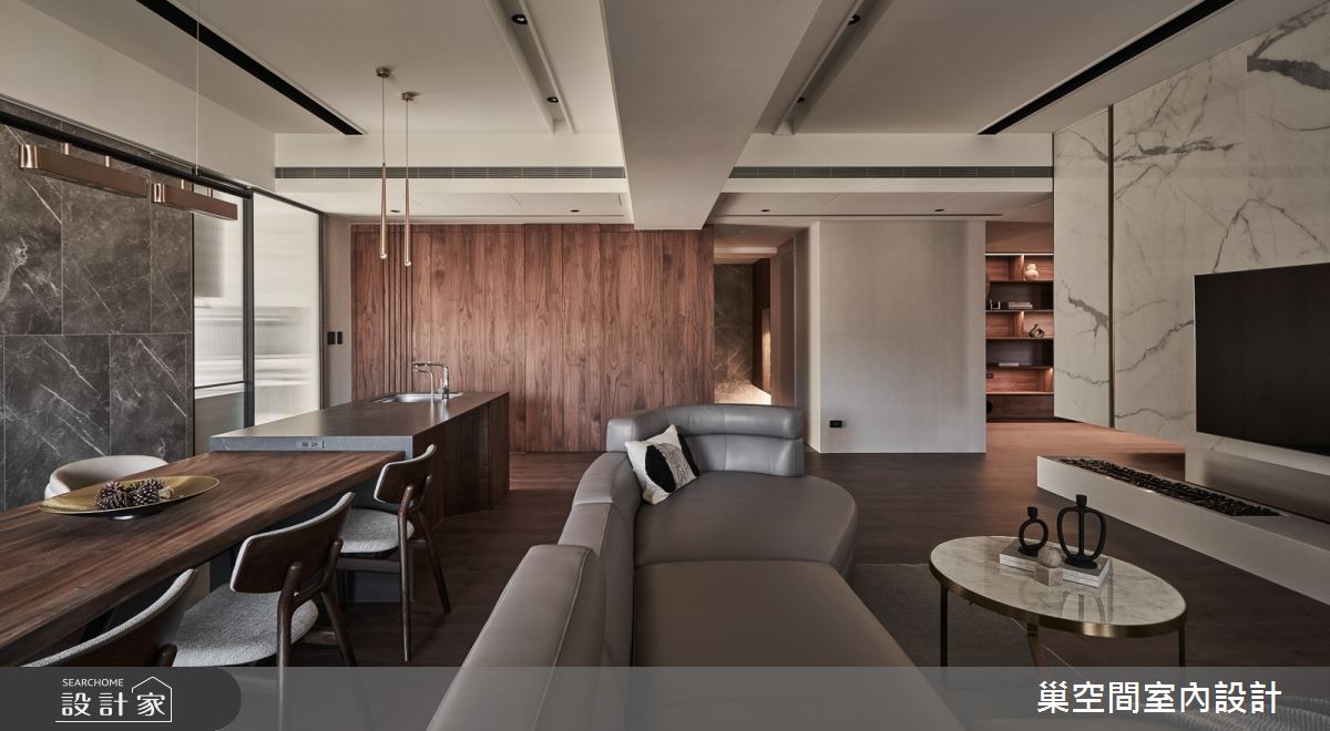 55坪新成屋(5年以下)＿現代風客廳案例圖片＿巢空間室內設計＿巢空間_12之17