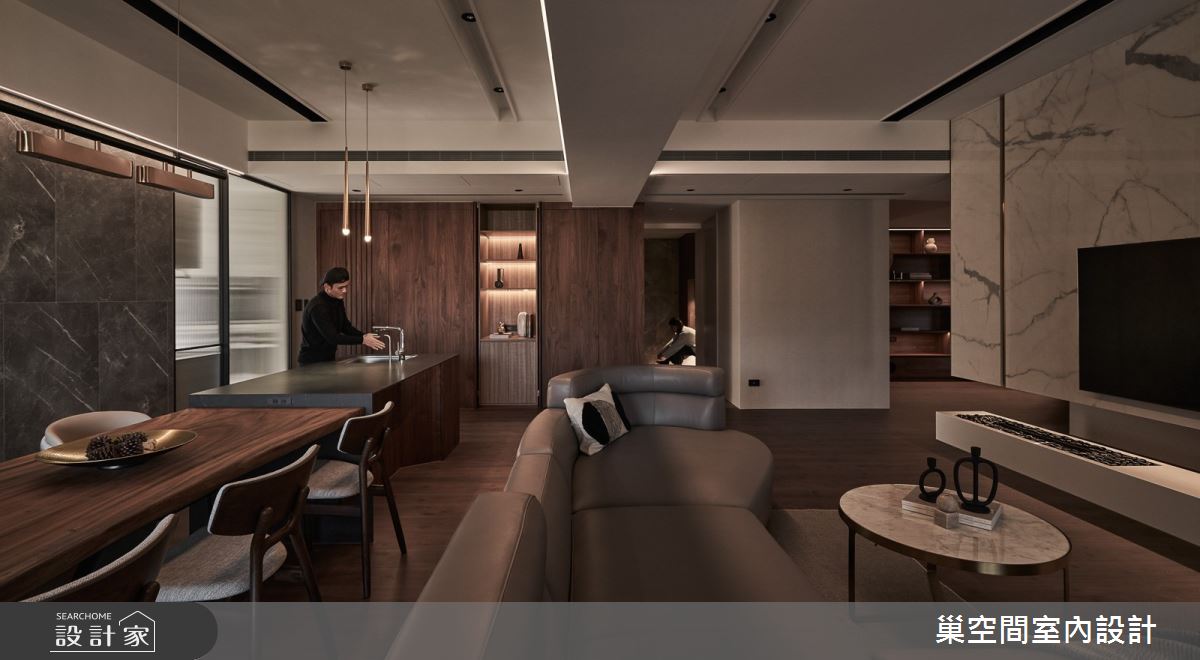 55坪新成屋(5年以下)＿現代風客廳案例圖片＿巢空間室內設計＿巢空間_12之18