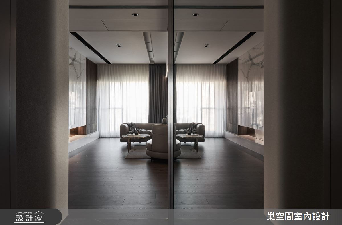 55坪新成屋(5年以下)＿現代風客廳案例圖片＿巢空間室內設計＿巢空間_12之4