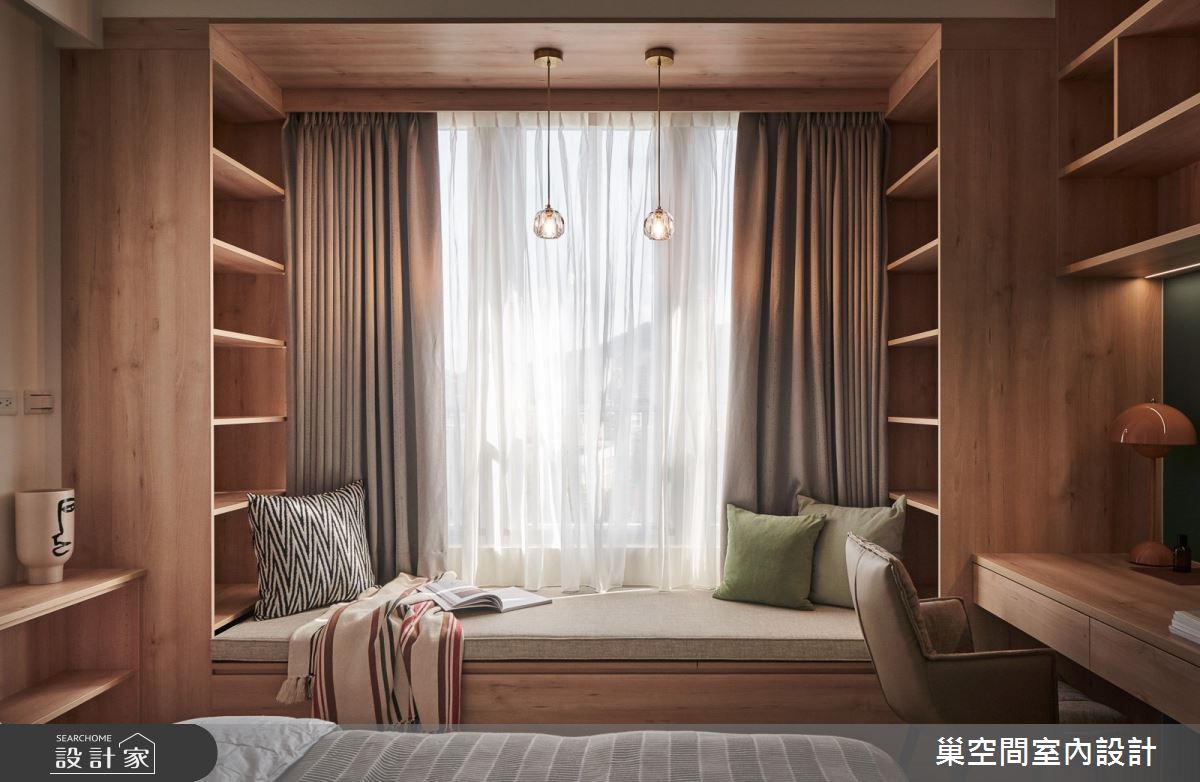 55坪新成屋(5年以下)＿現代風臥室案例圖片＿巢空間室內設計＿巢空間_12之34