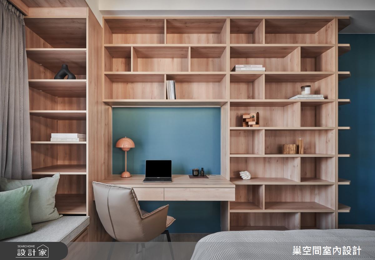 55坪新成屋(5年以下)＿現代風臥室案例圖片＿巢空間室內設計＿巢空間_12之35