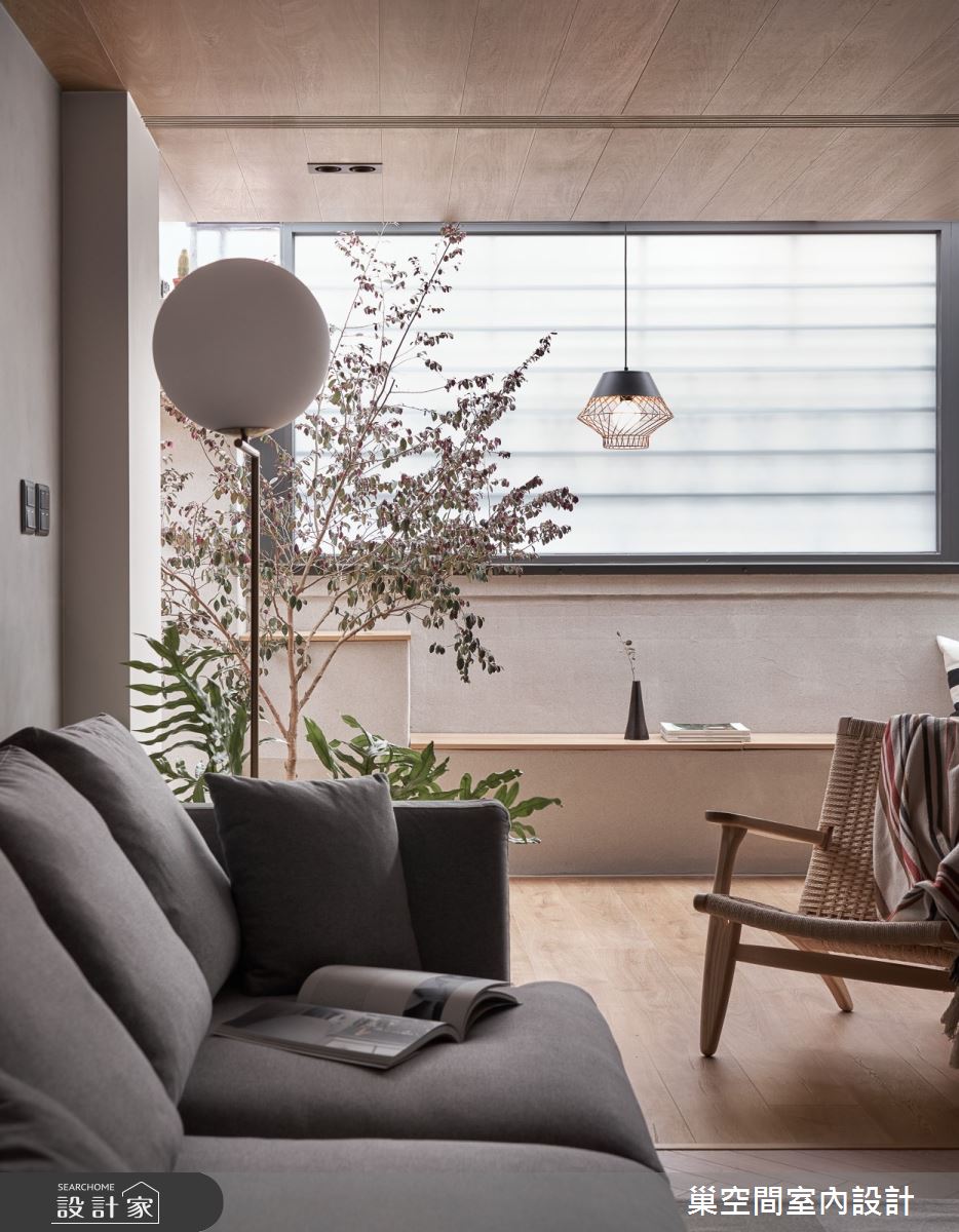43坪老屋(16~30年)＿休閒風客廳案例圖片＿巢空間室內設計＿巢空間_13之11